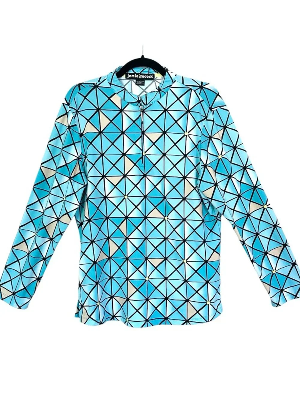 Jamie Sadock 1/4 Zip Long Sleeve Top - Picture 1 of 5